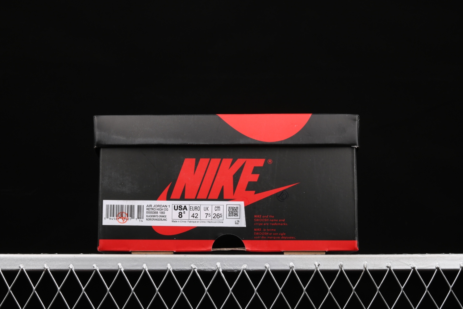 Jordan 1 Retro High Electro Orange 555088-180