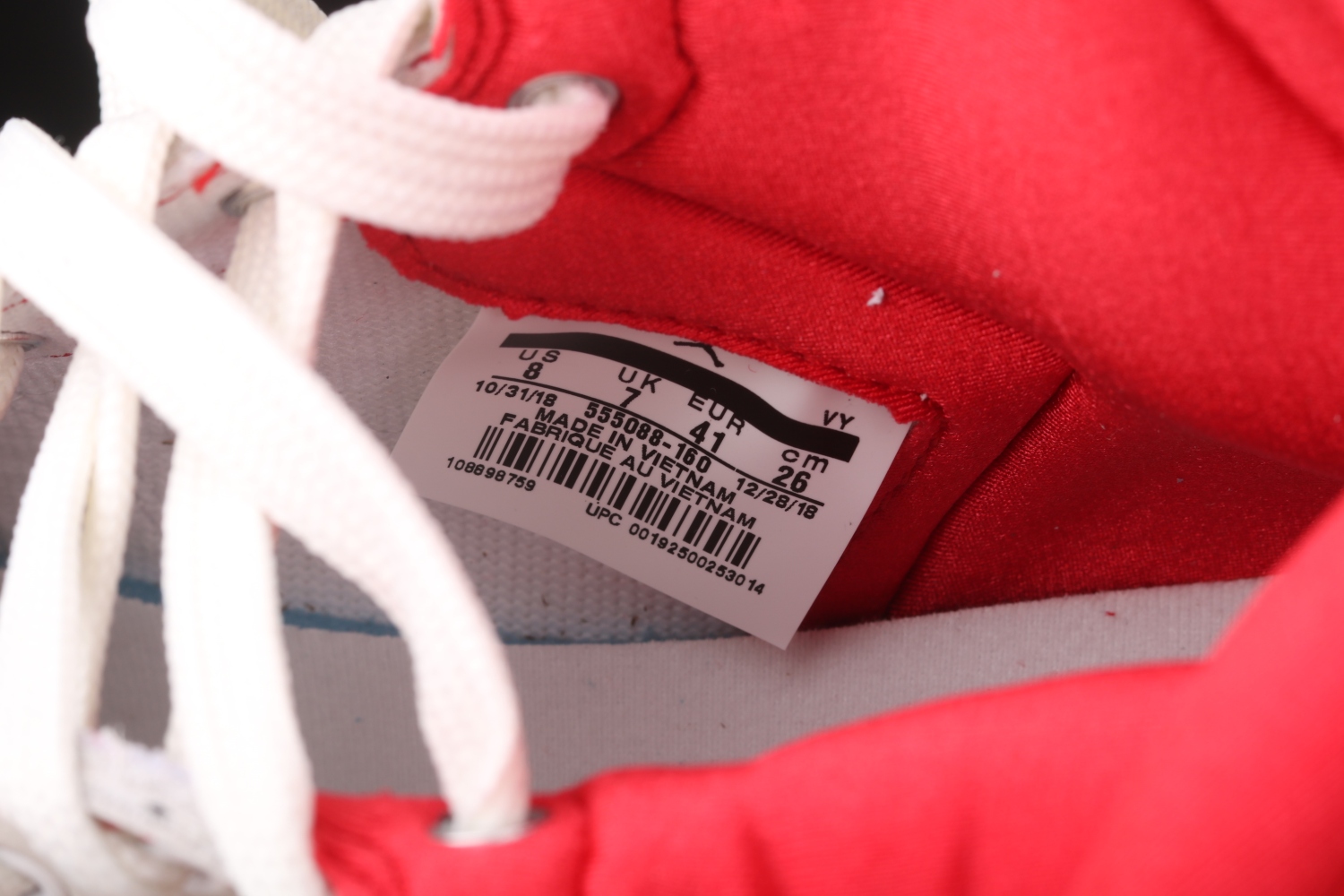Jordan 1 Retro High Phantom Gym Red 555088-160