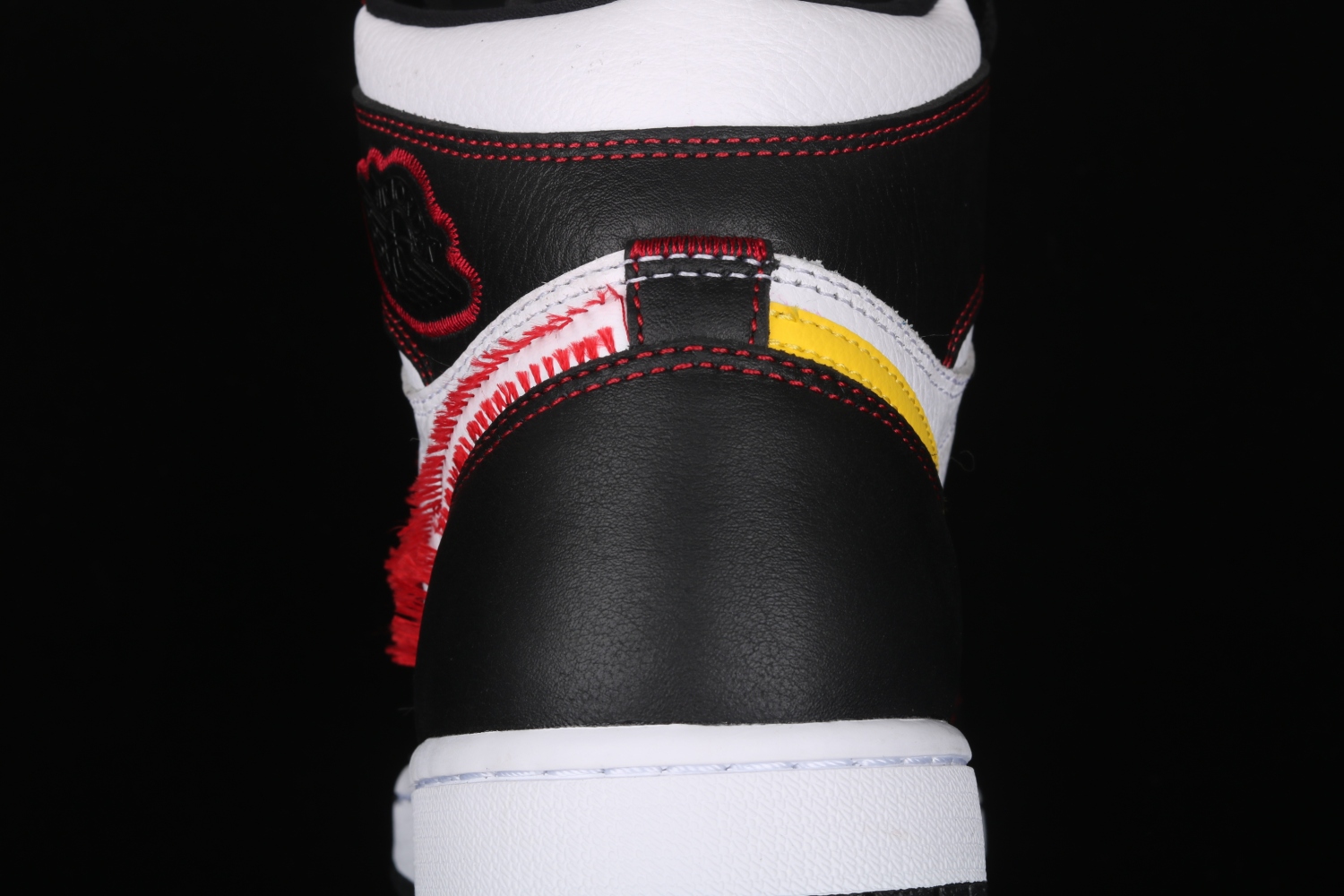 Jordan 1 Retro High Defiant White Black Gym Red CD6579-071