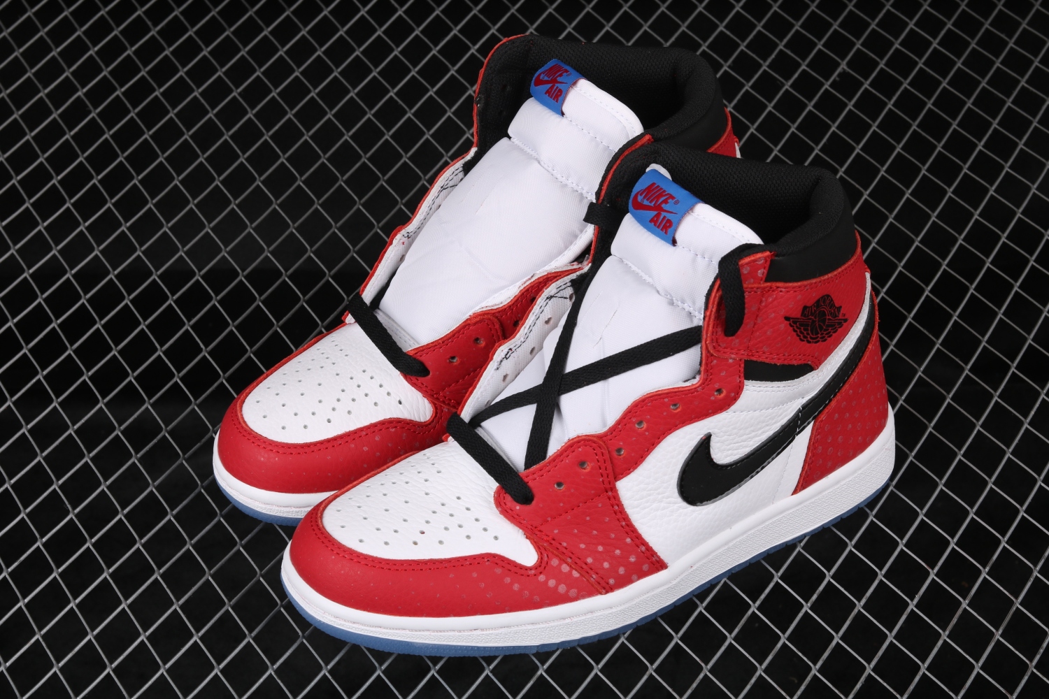 Jordan 1 Retro High Spider-Man Origin Story 555088-602