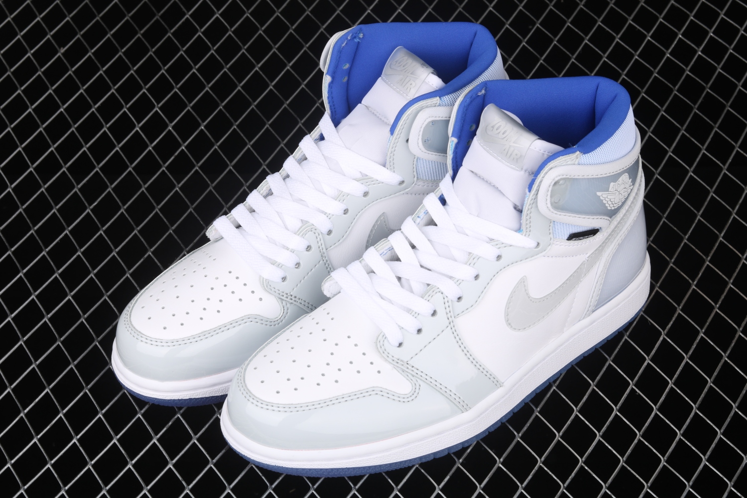Jordan 1 Retro High Zoom White Racer Blue CK6637-104