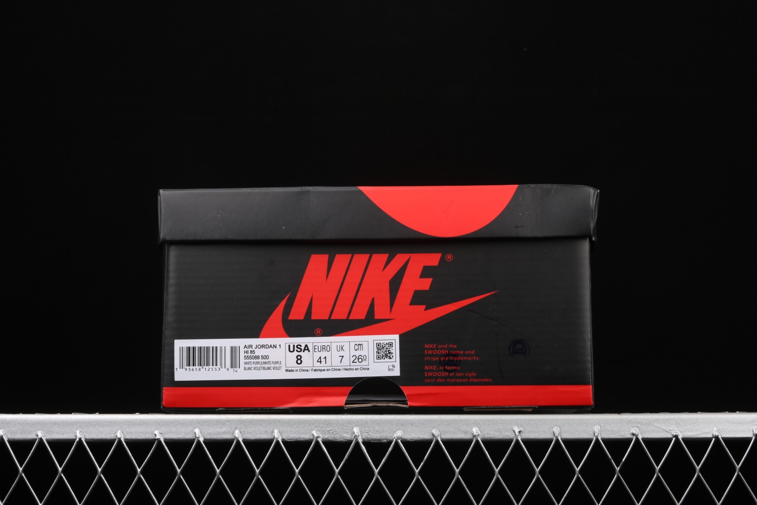 Jordan 1 Retro High Court Purple White 555088-500