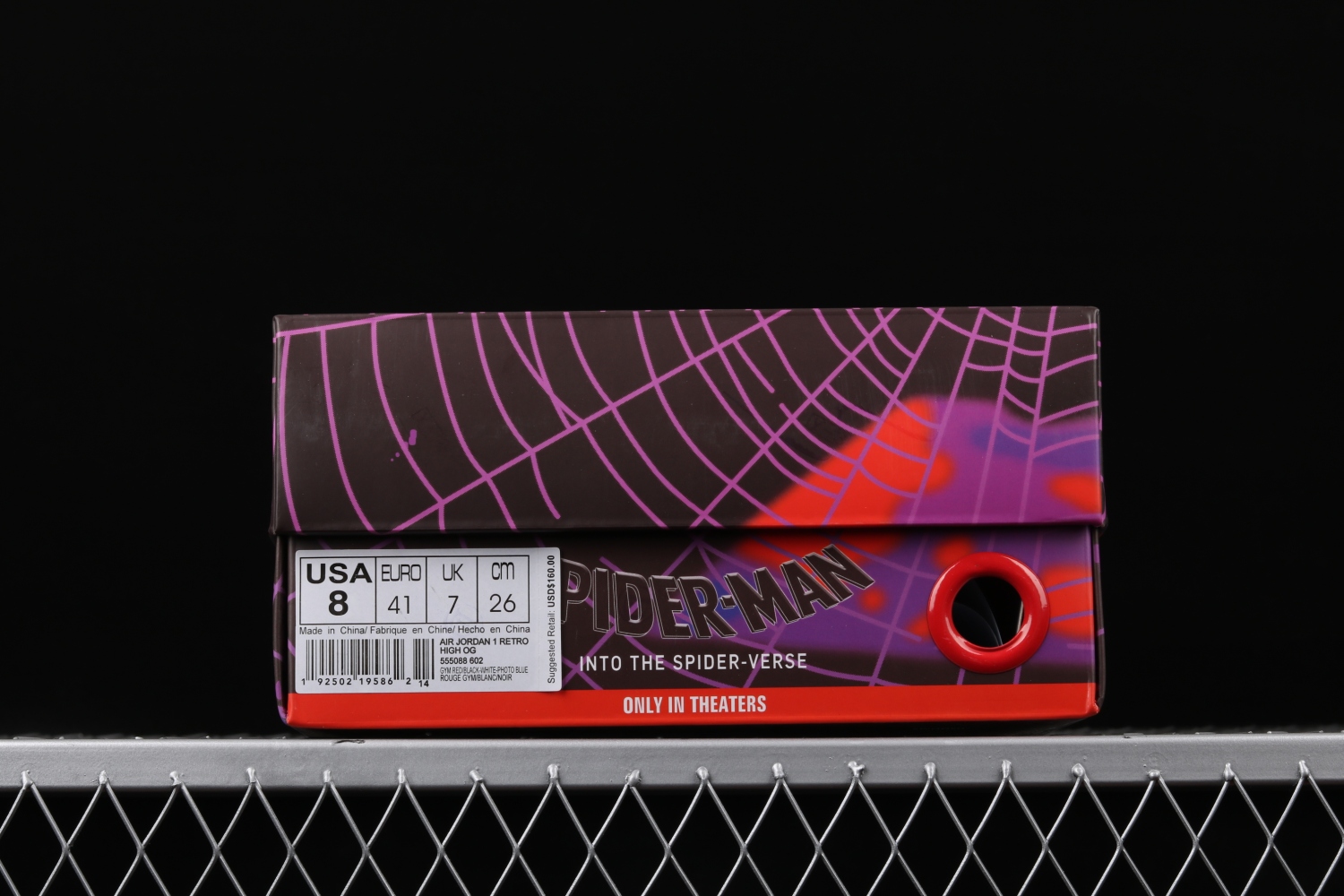 Jordan 1 Retro High Spider-Man Origin Story 555088-602