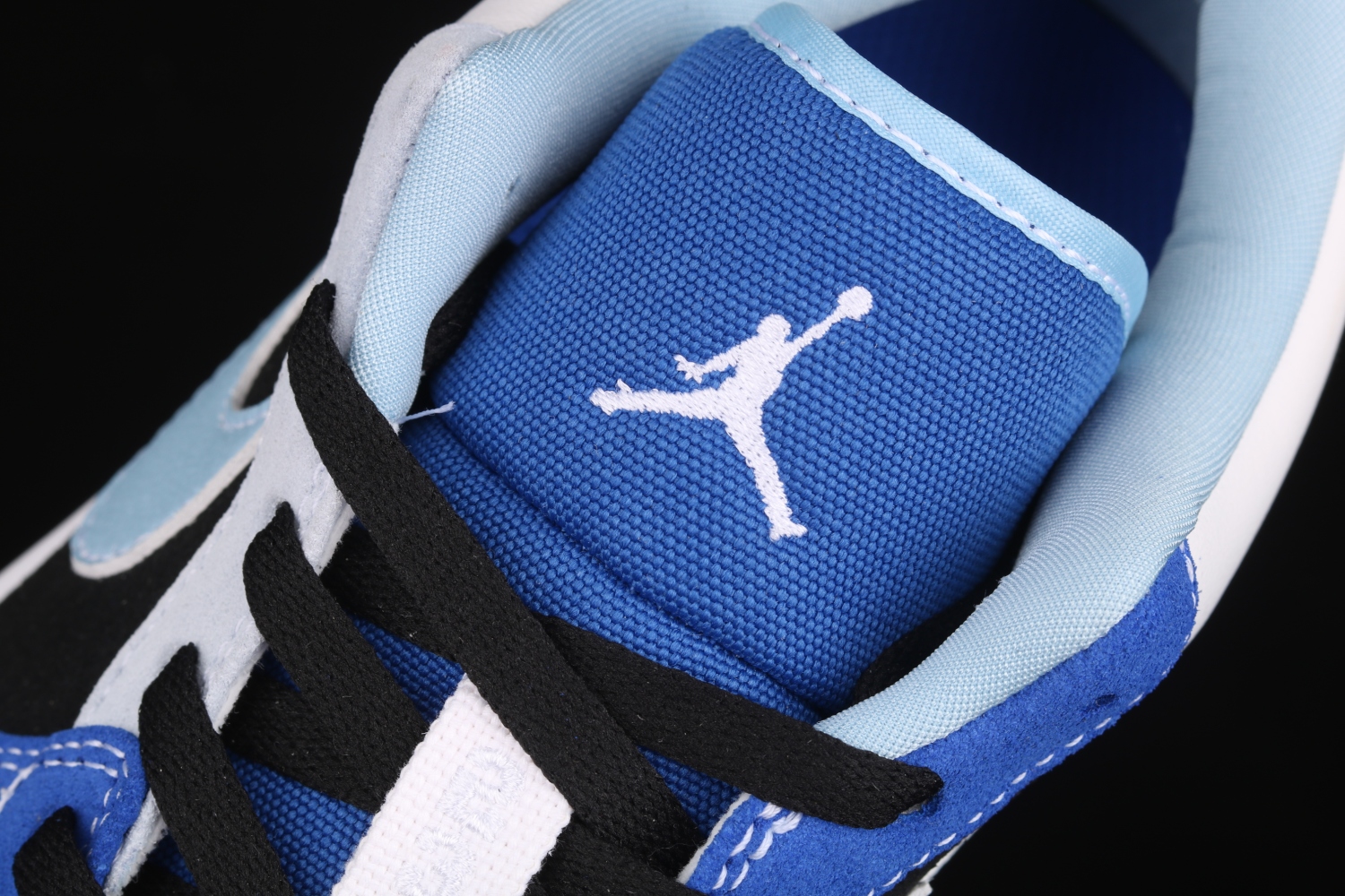 Jordan 1 Low Black Blue White DH0206-400
