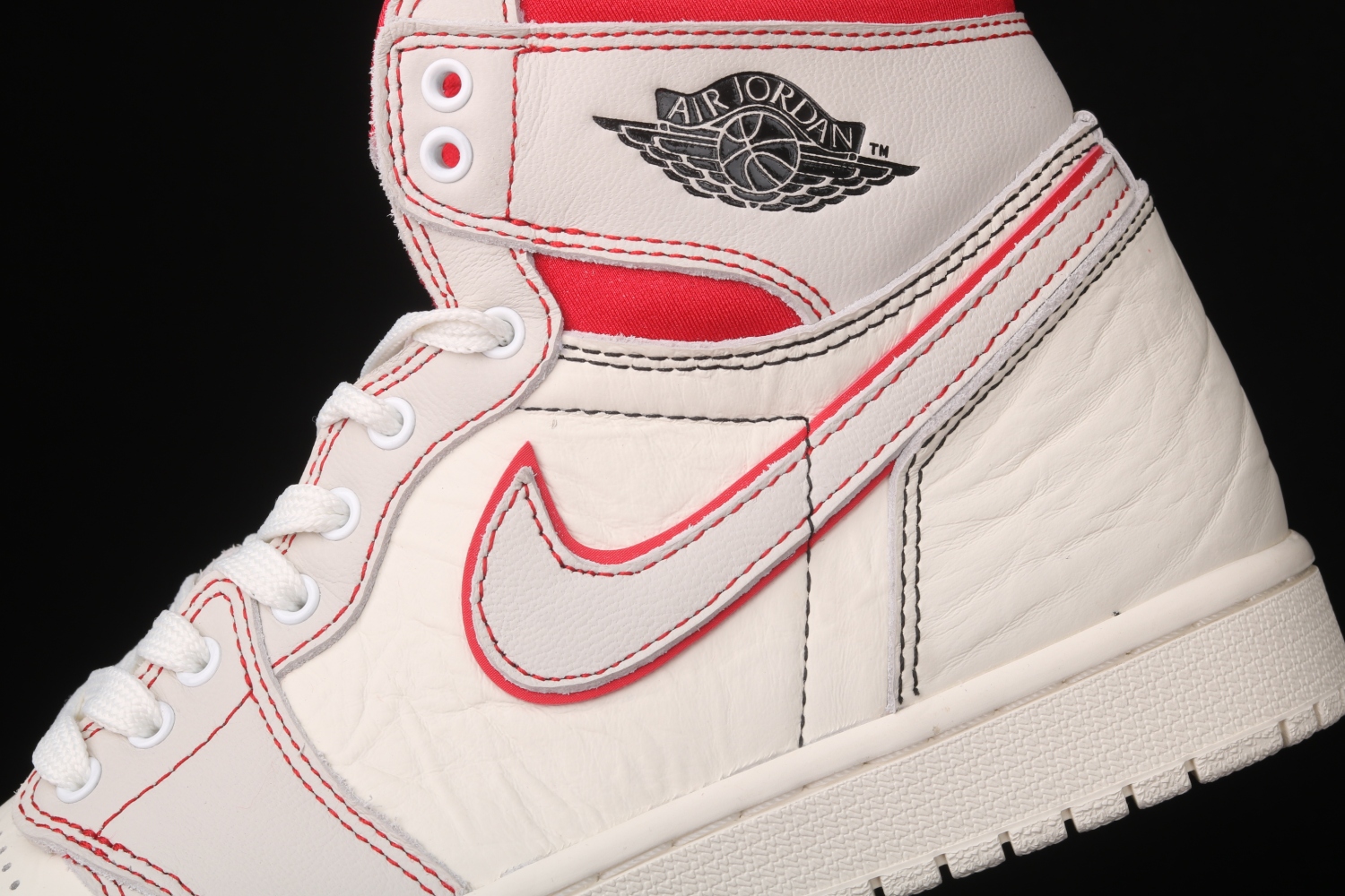 Jordan 1 Retro High Phantom Gym Red 555088-160