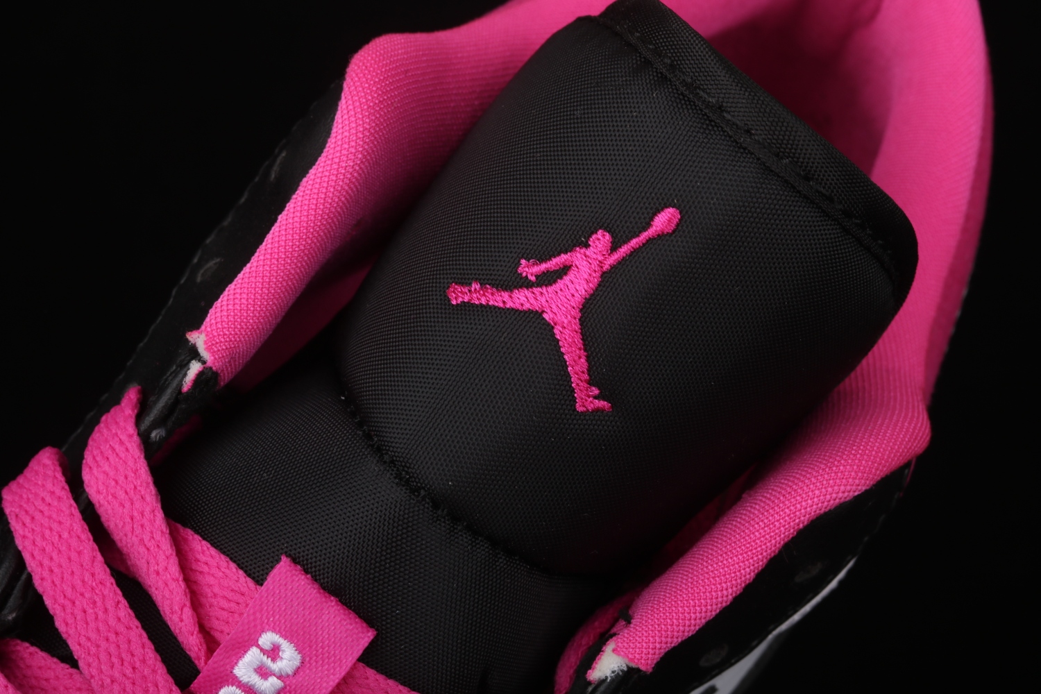 Jordan 1 Low Black Active Fuchsia CK3022-005