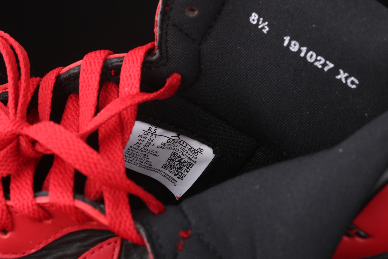 Jordan 1 Retro High 85 Varsity Red BQ4422-600