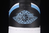 Jordan 1 Low Black University Blue White (W) DC0774-041