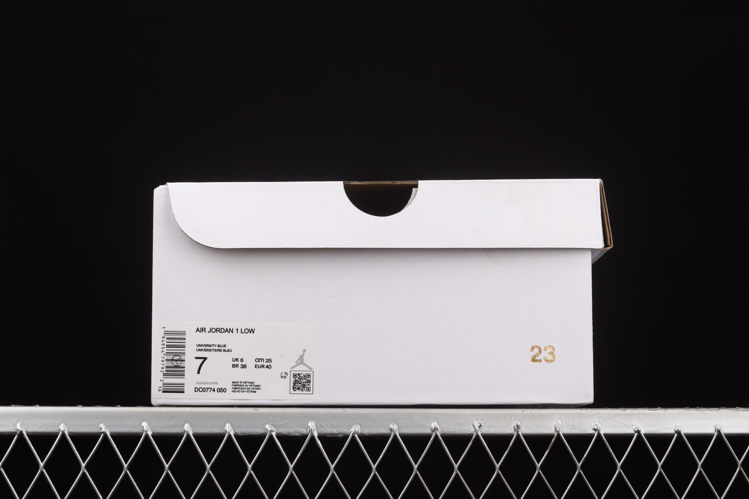 Jordan 1 Low Football Grey Aluminum (W) DC0774-050