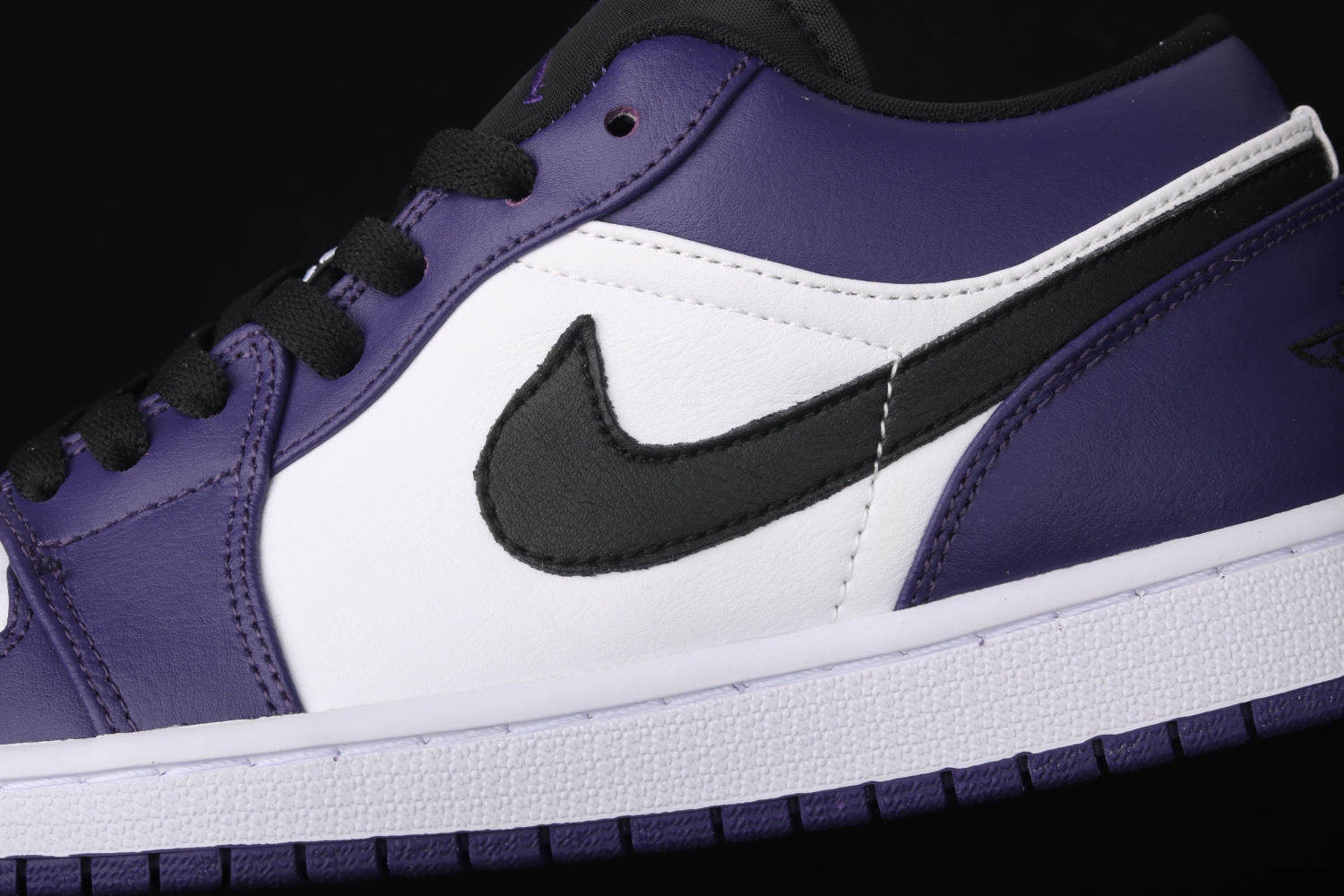Jordan 1 Low Court Purple White 553558-500