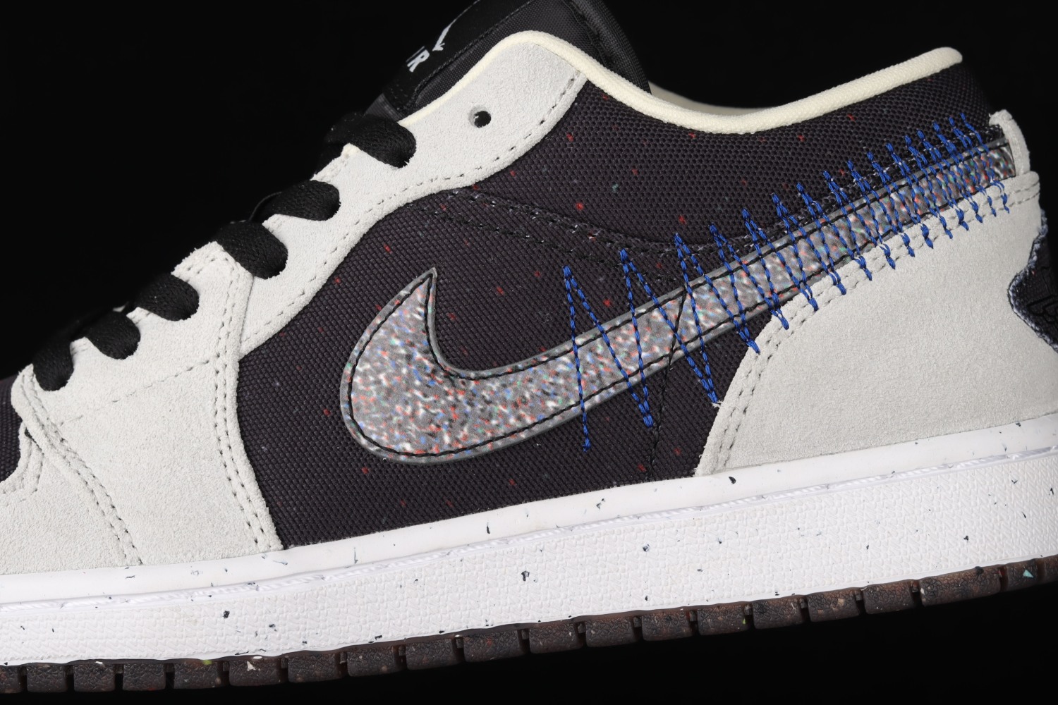 Jordan 1 Low SE Crater Black Grey DM4657-001