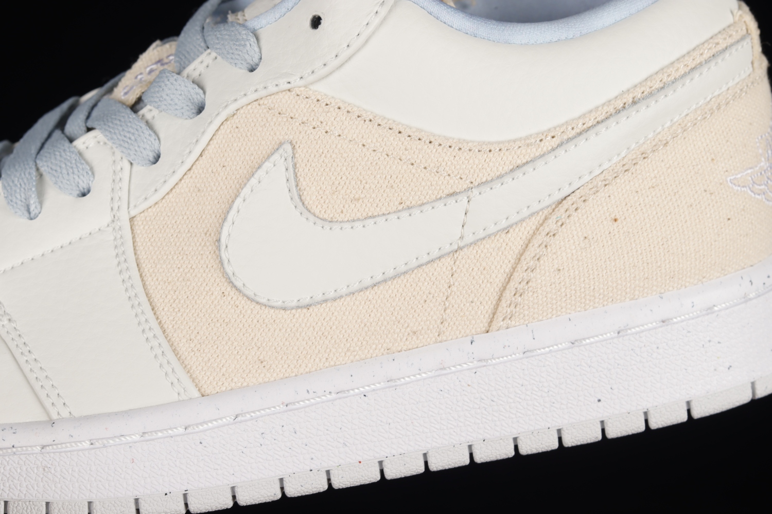 Jordan 1 Low Canvas Grey Cream (W) DQ4151-500