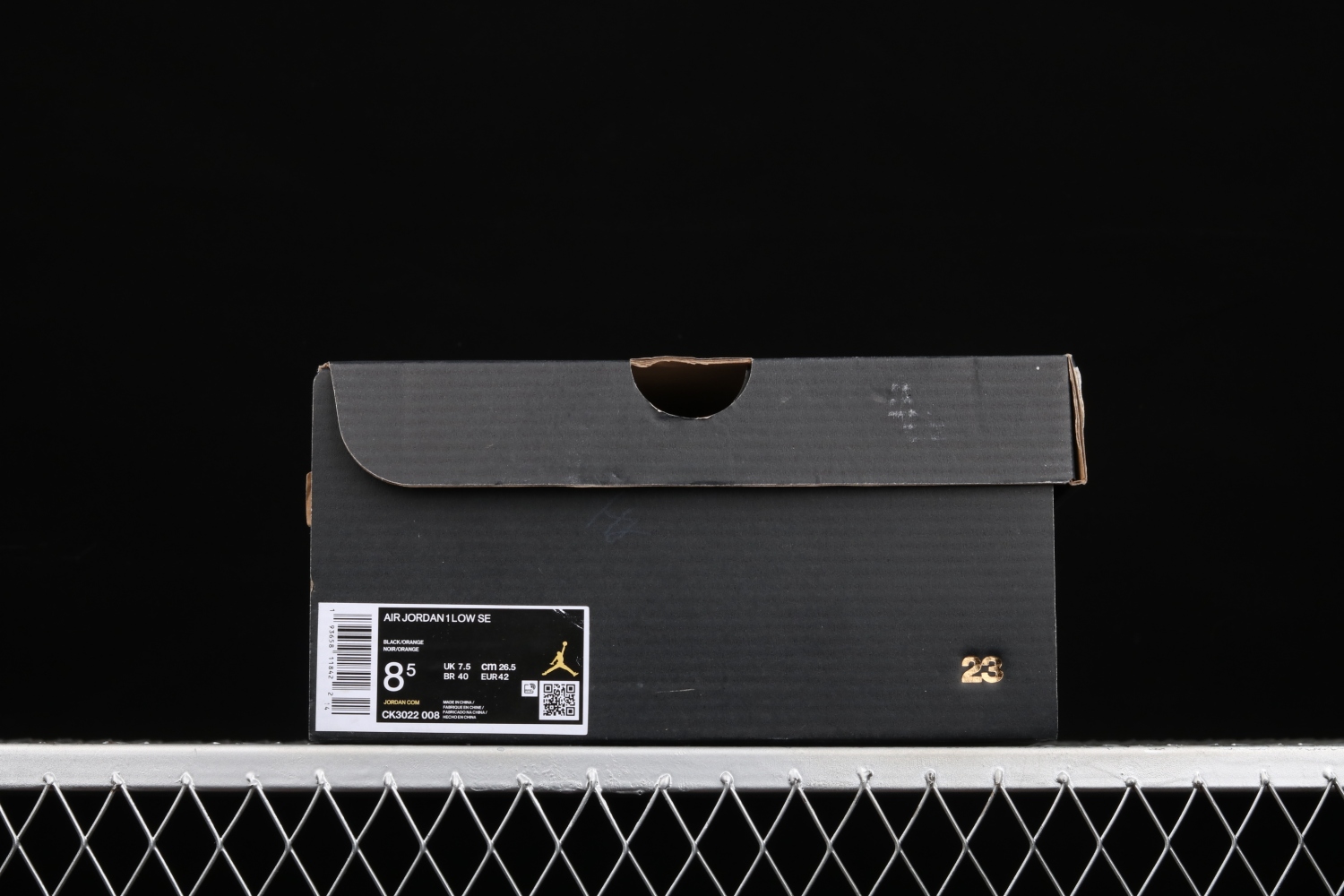 Jordan 1 Low SE Black Turf Orange CK3022-008