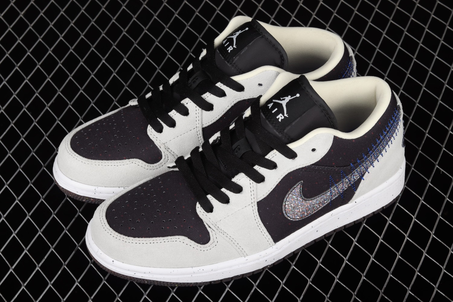 Jordan 1 Low SE Crater Black Grey DM4657-001
