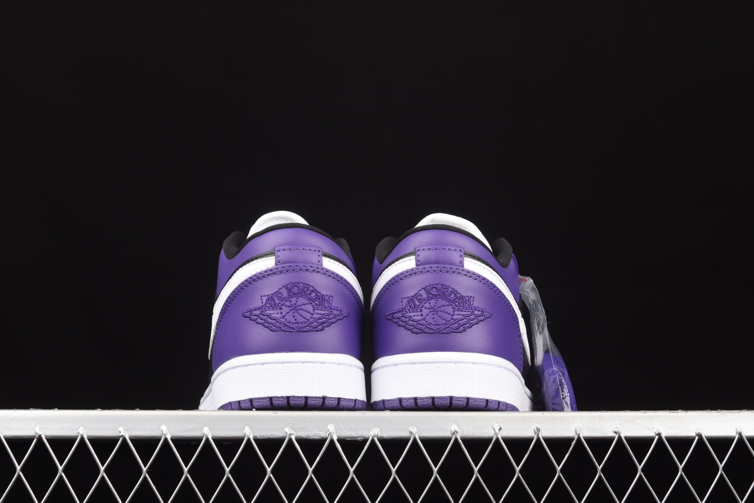 Jordan 1 Low Court Purple Black 553558-501