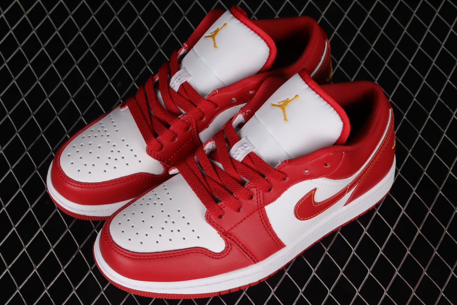 Jordan 1 Low Cardinal Red (GS) 553560-607