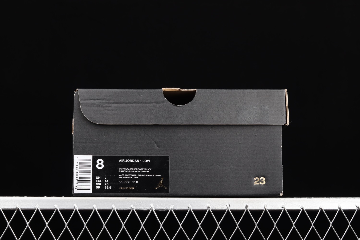 Jordan 1 Low Grey Toe 553558-110