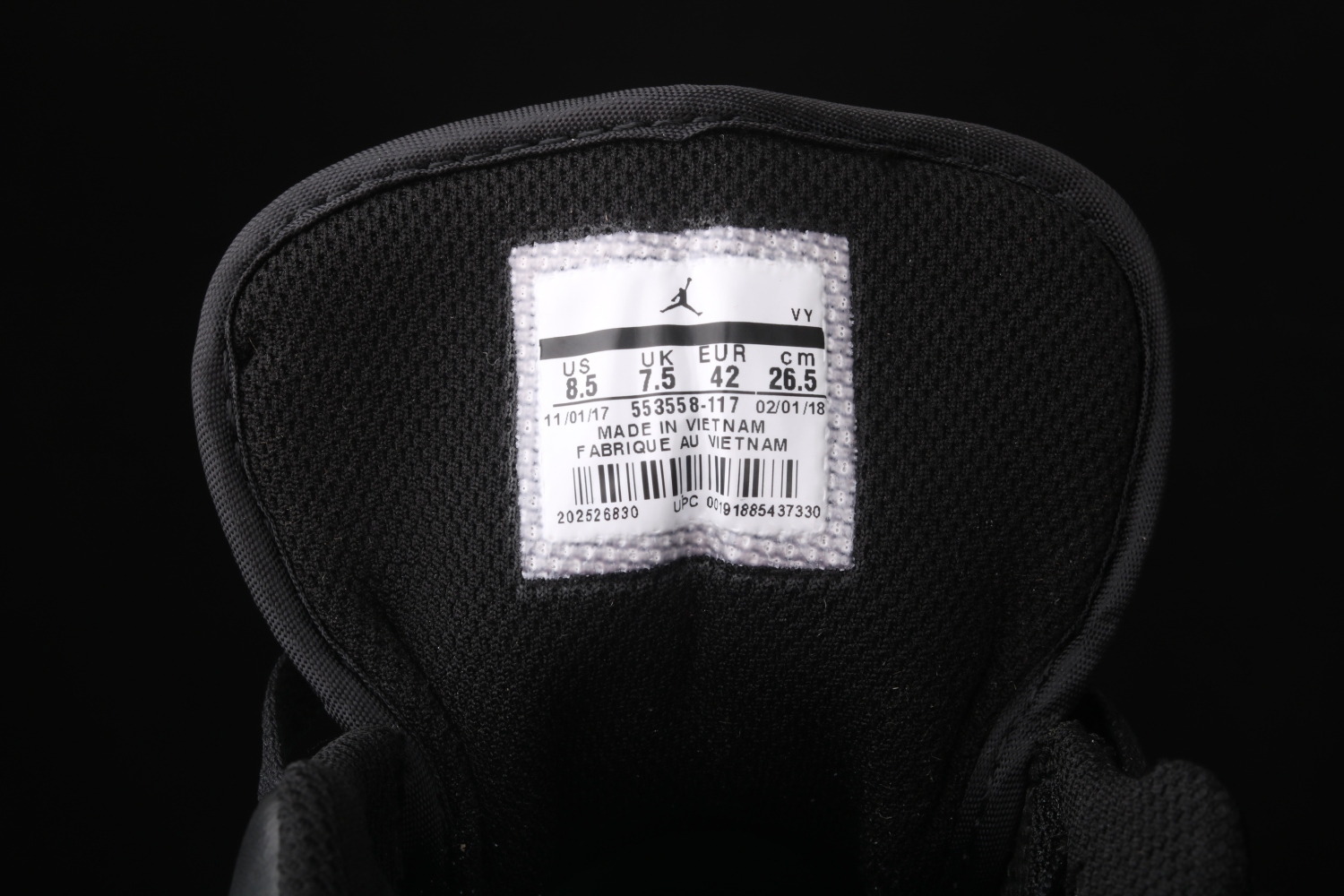 Jordan 1 Low Emerald Toe 553558-117