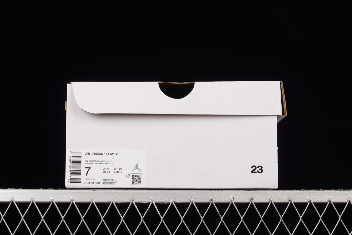 Jordan 1 Low Canvas Grey Cream (W) DQ4151-500
