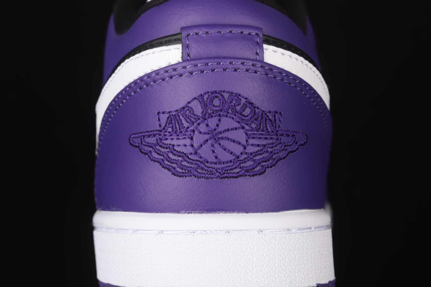 Jordan 1 Low Court Purple Black 553558-501