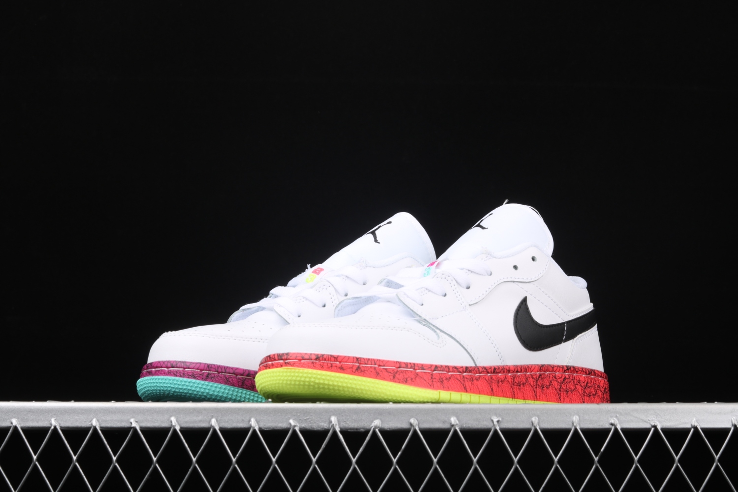 Jordan 1 Low Multi-Color Midsoles White (GS) CV9548-100