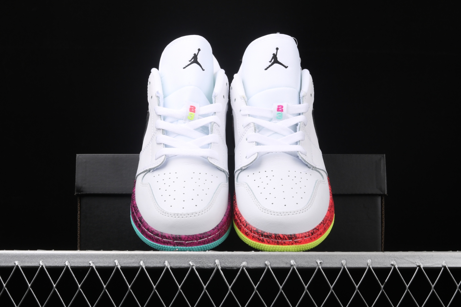 Jordan 1 Low Multi-Color Midsoles White (GS) CV9548-100