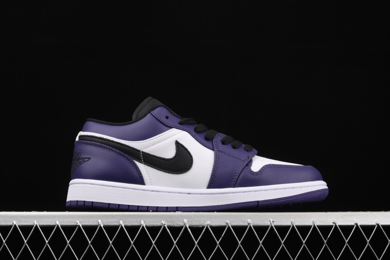 Jordan 1 Low Court Purple White 553558-500