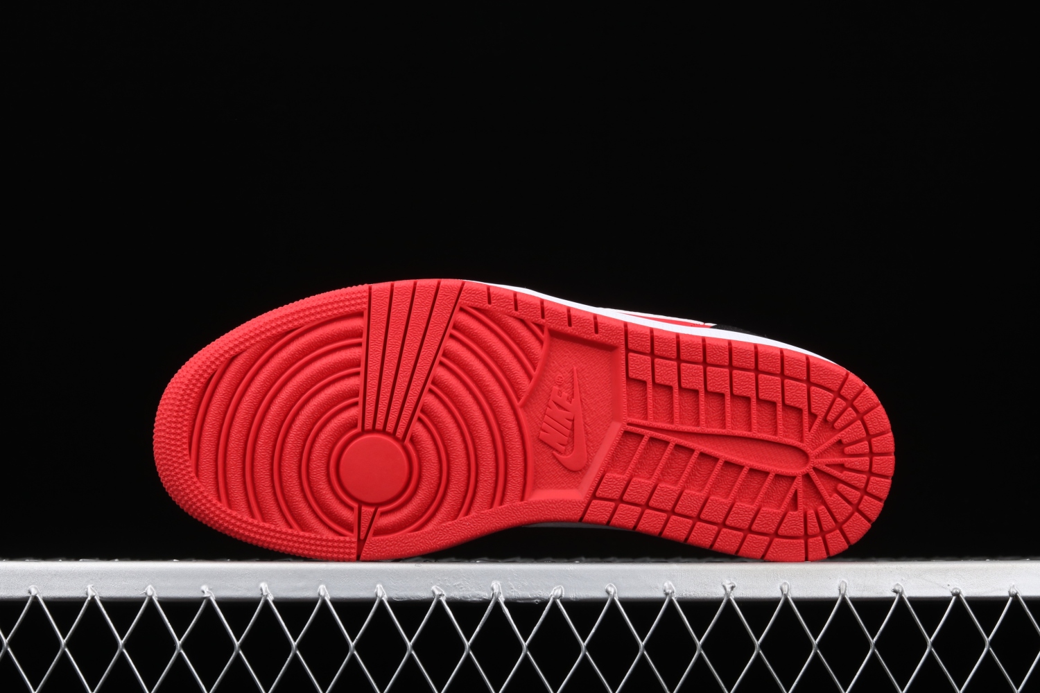 Jordan 1 Low Black White Gym Red (W) DC0774-016