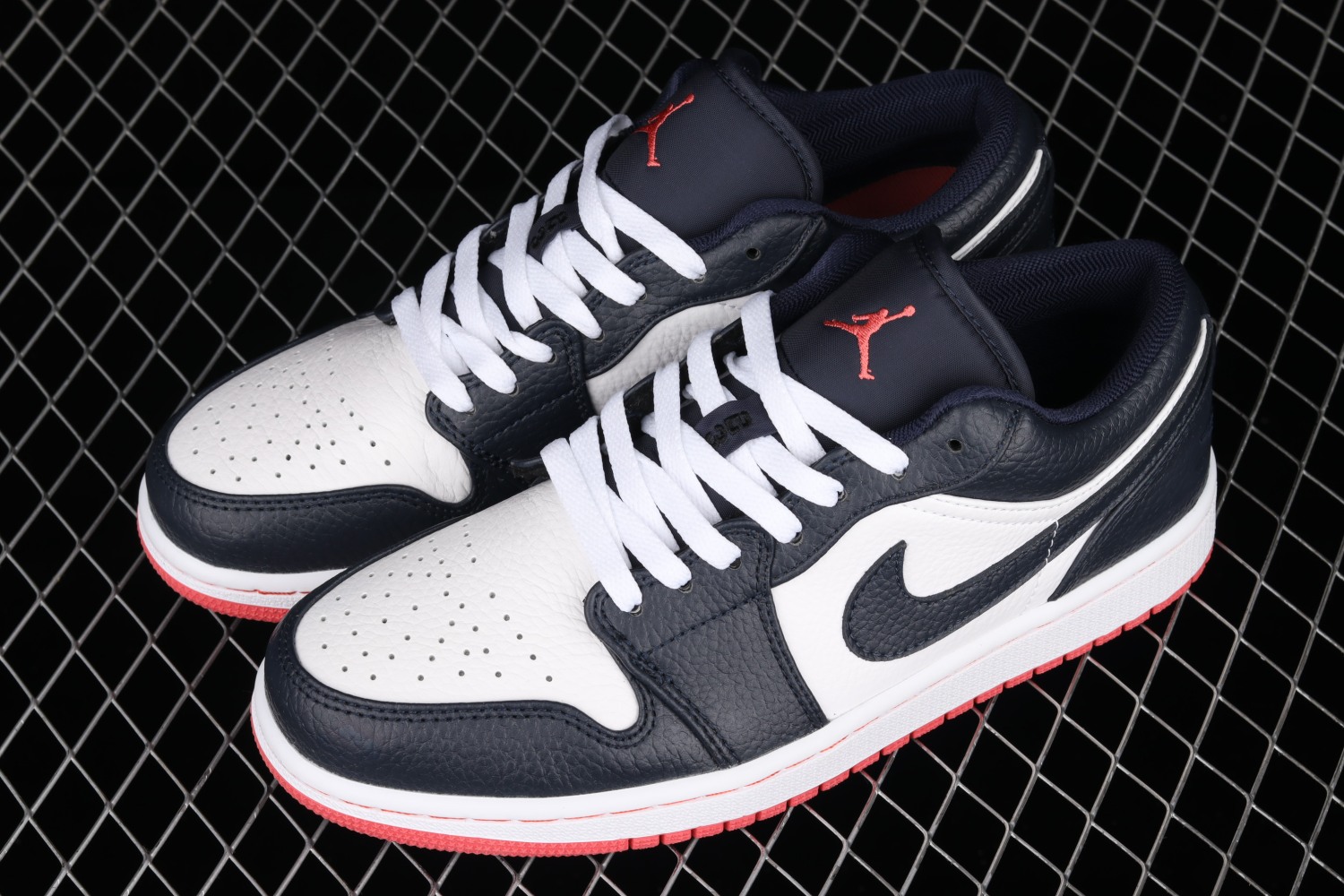 Jordan 1 Low Obsidian Ember Glow 553558-481