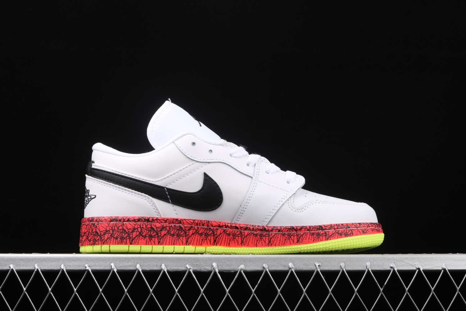 Jordan 1 Low Multi-Color Midsoles White (GS) CV9548-100