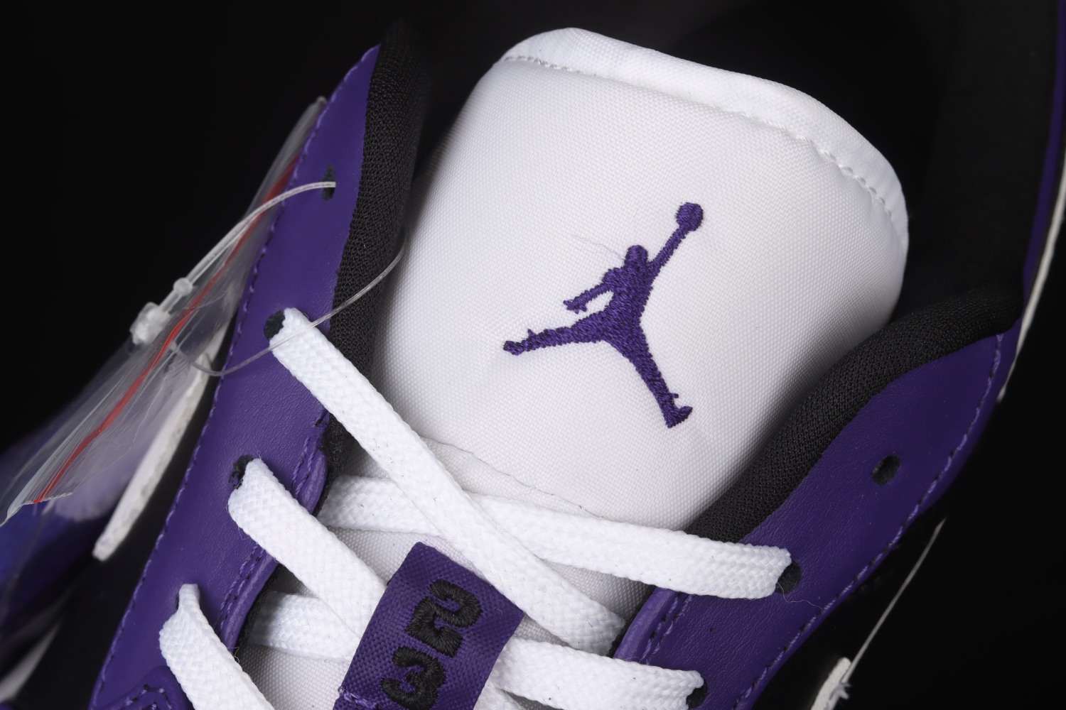 Jordan 1 Low Court Purple Black 553558-501