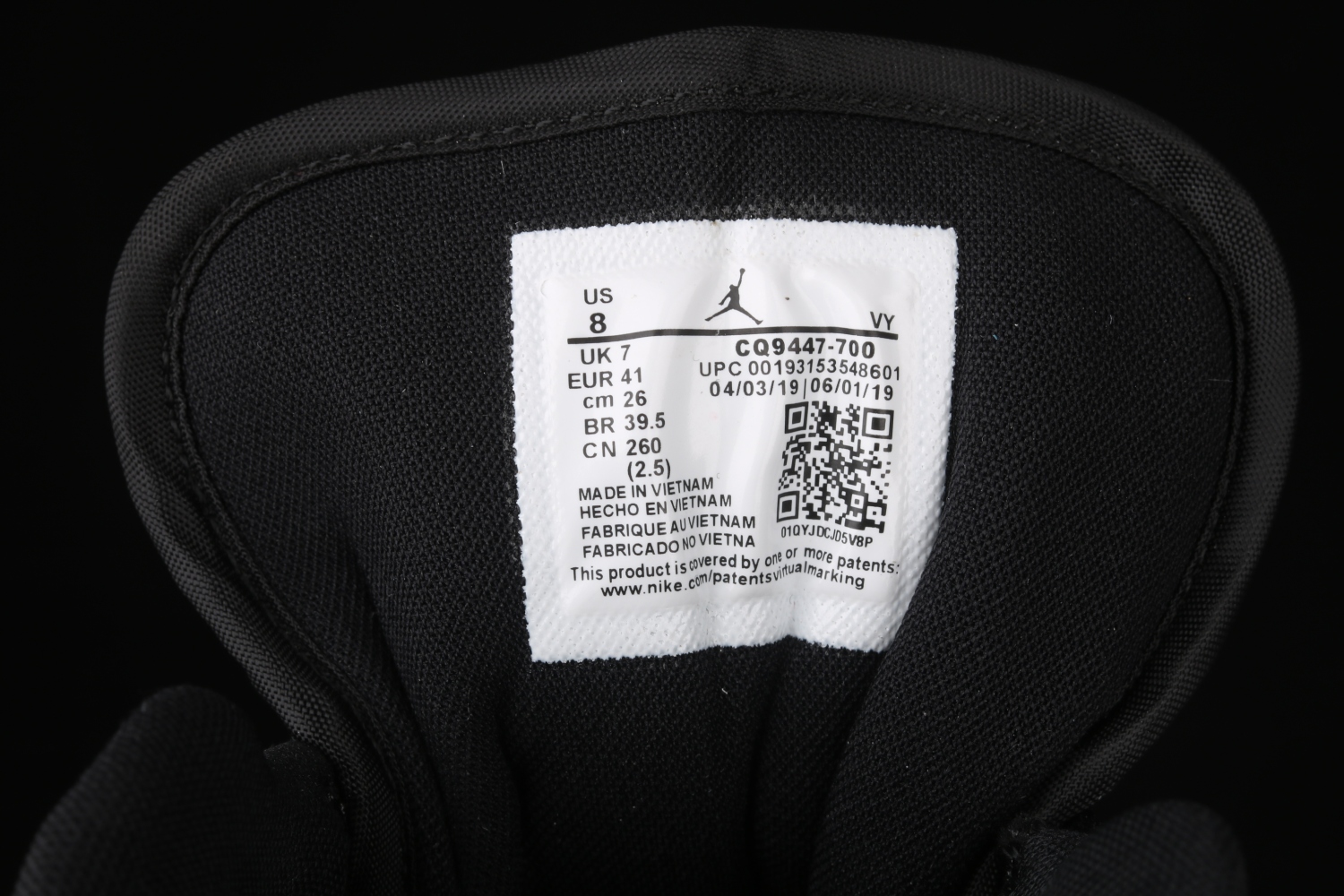 Jordan 1 Low Gold Toe CQ9447-700