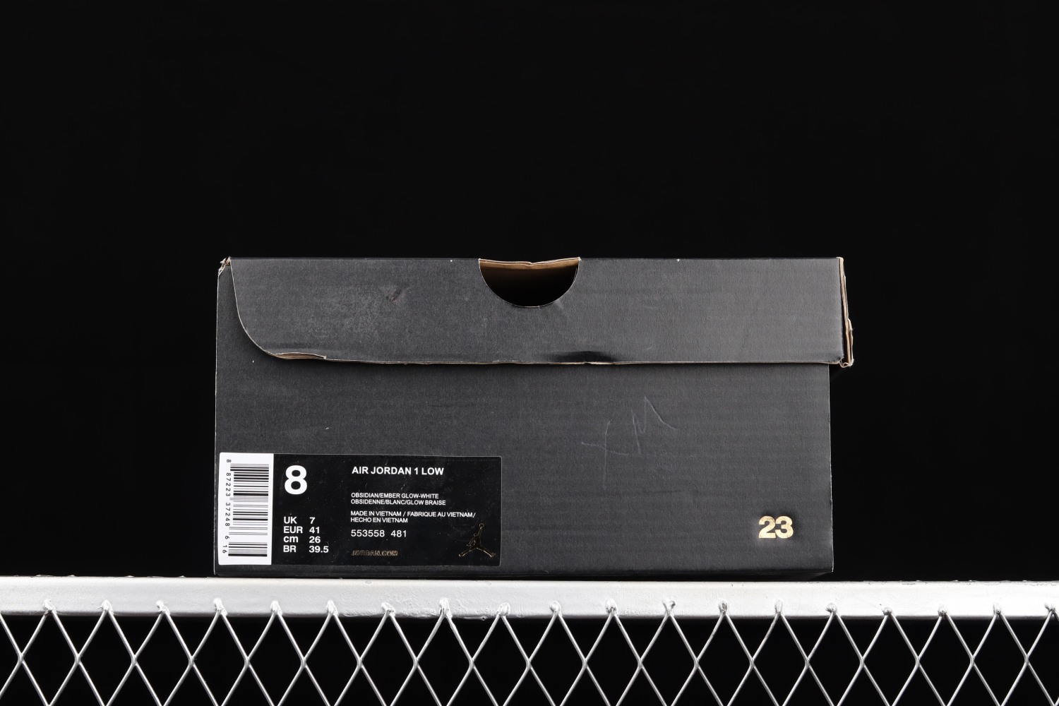 Jordan 1 Low Obsidian Ember Glow 553558-481