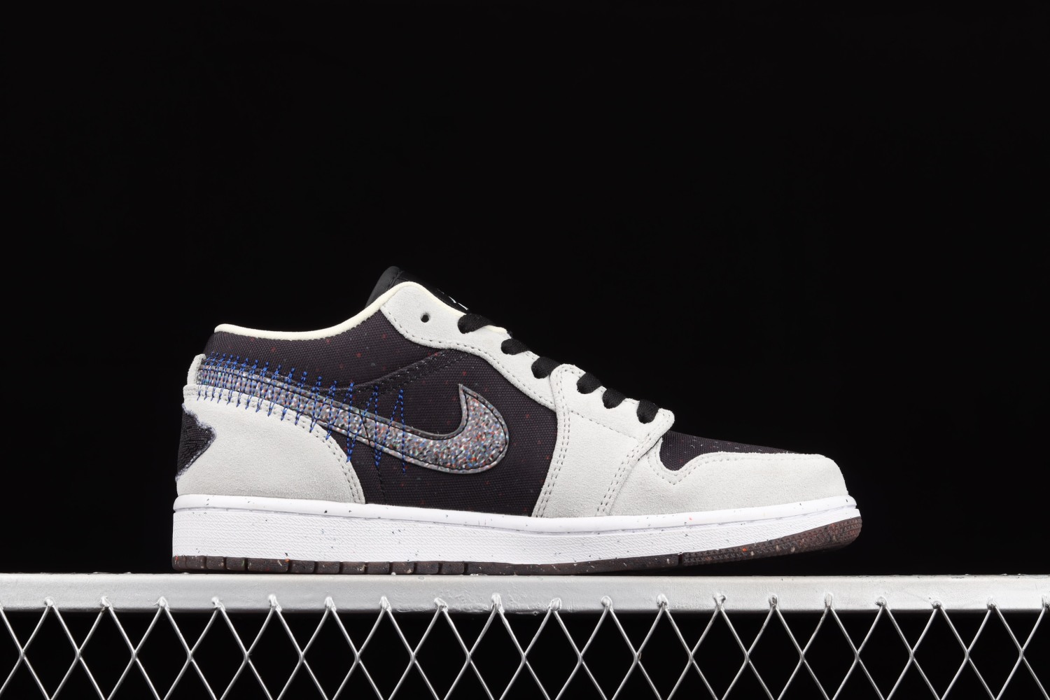 Jordan 1 Low SE Crater Black Grey DM4657-001