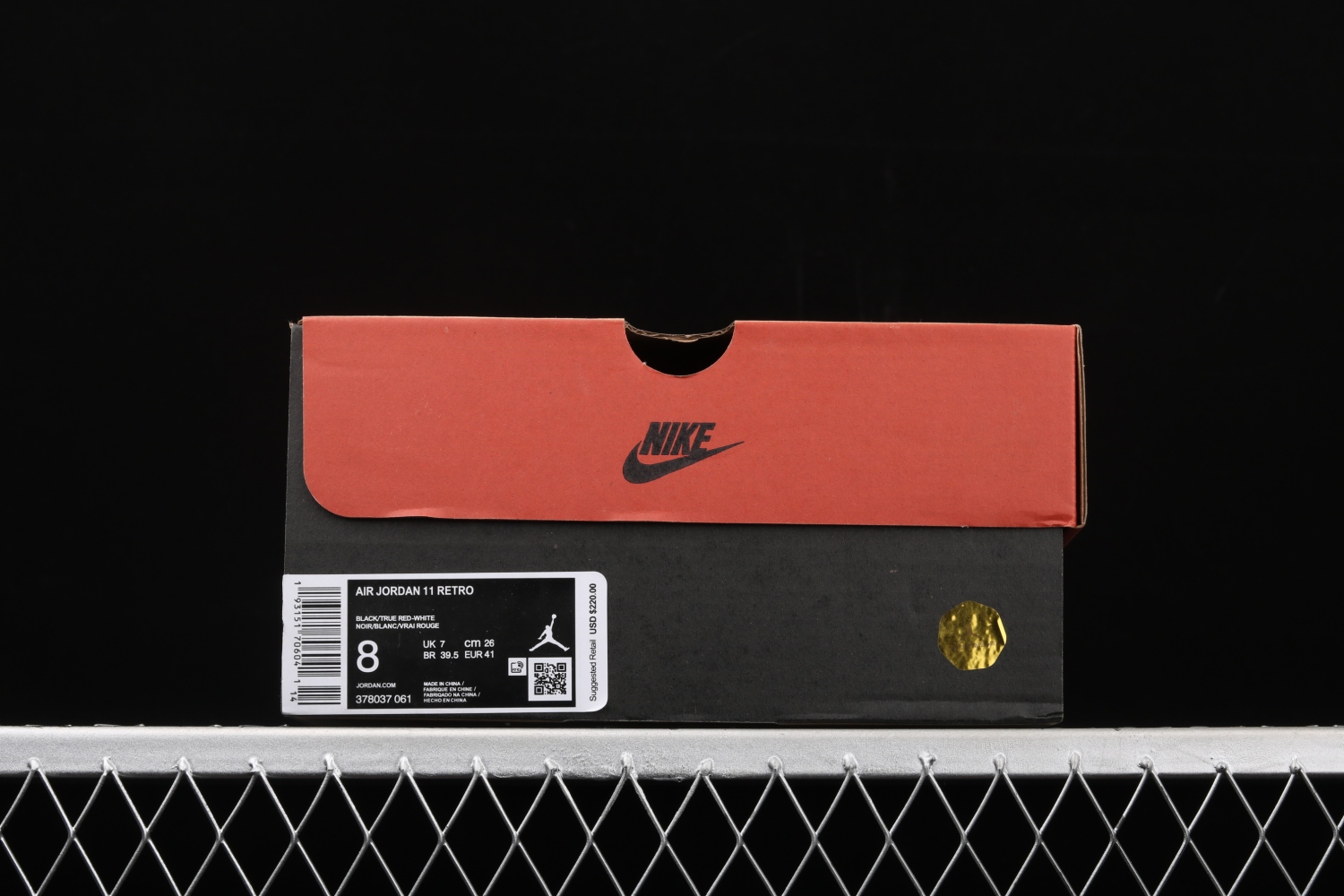 Jordan 11 Retro Playoffs Bred 2019 (GS) 378037-061