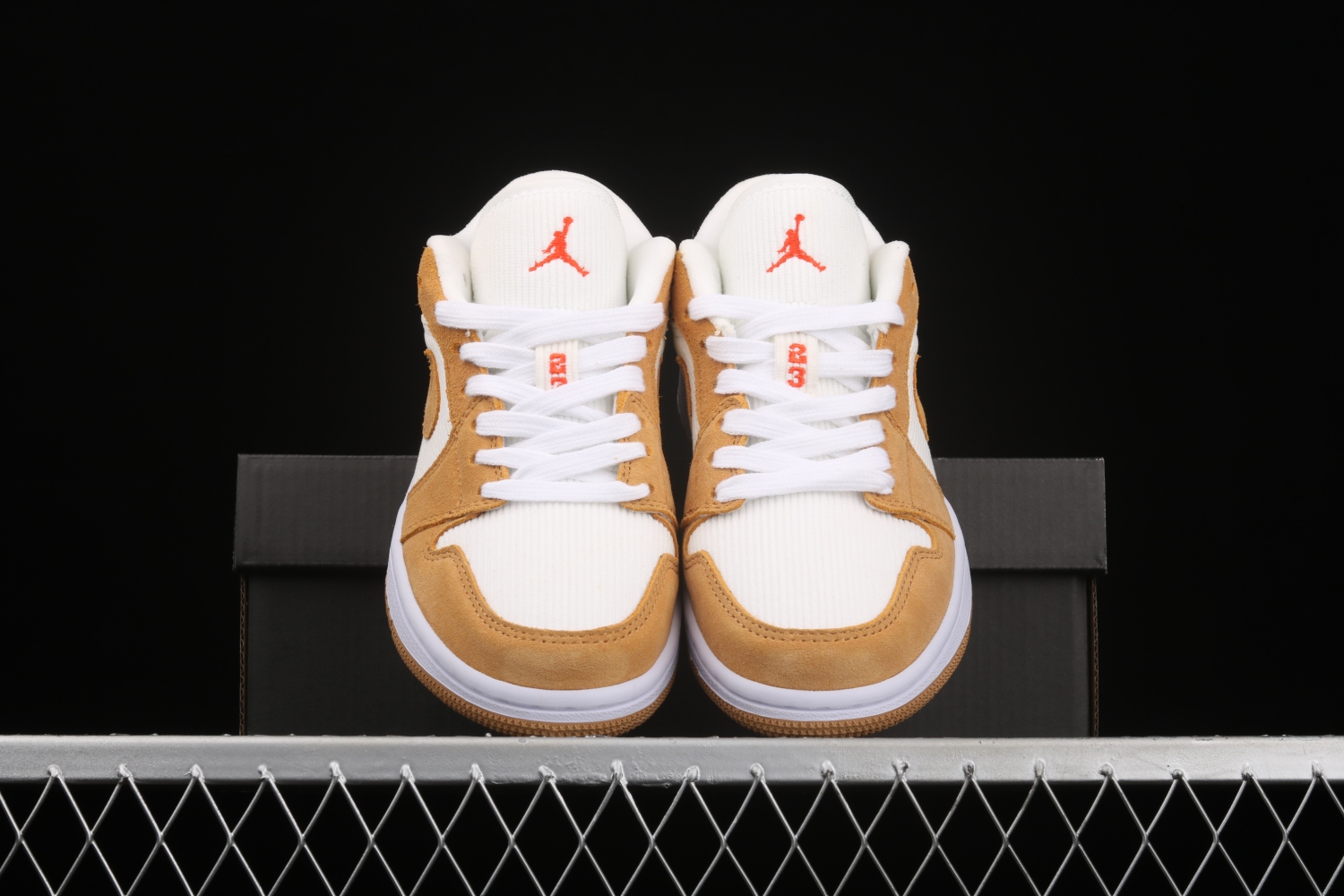 Jordan 1 Low SE Twine Orange Quartz Corduroy (W) DH7820-700