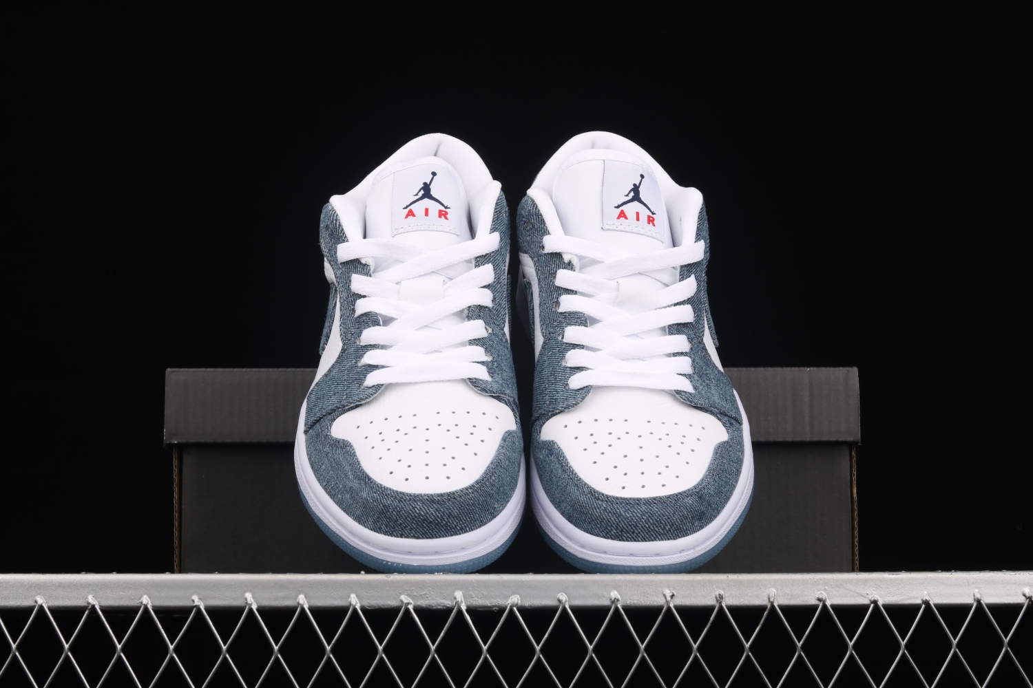 Jordan 1 Retro Low Canvas White Denim (W) 315921-141