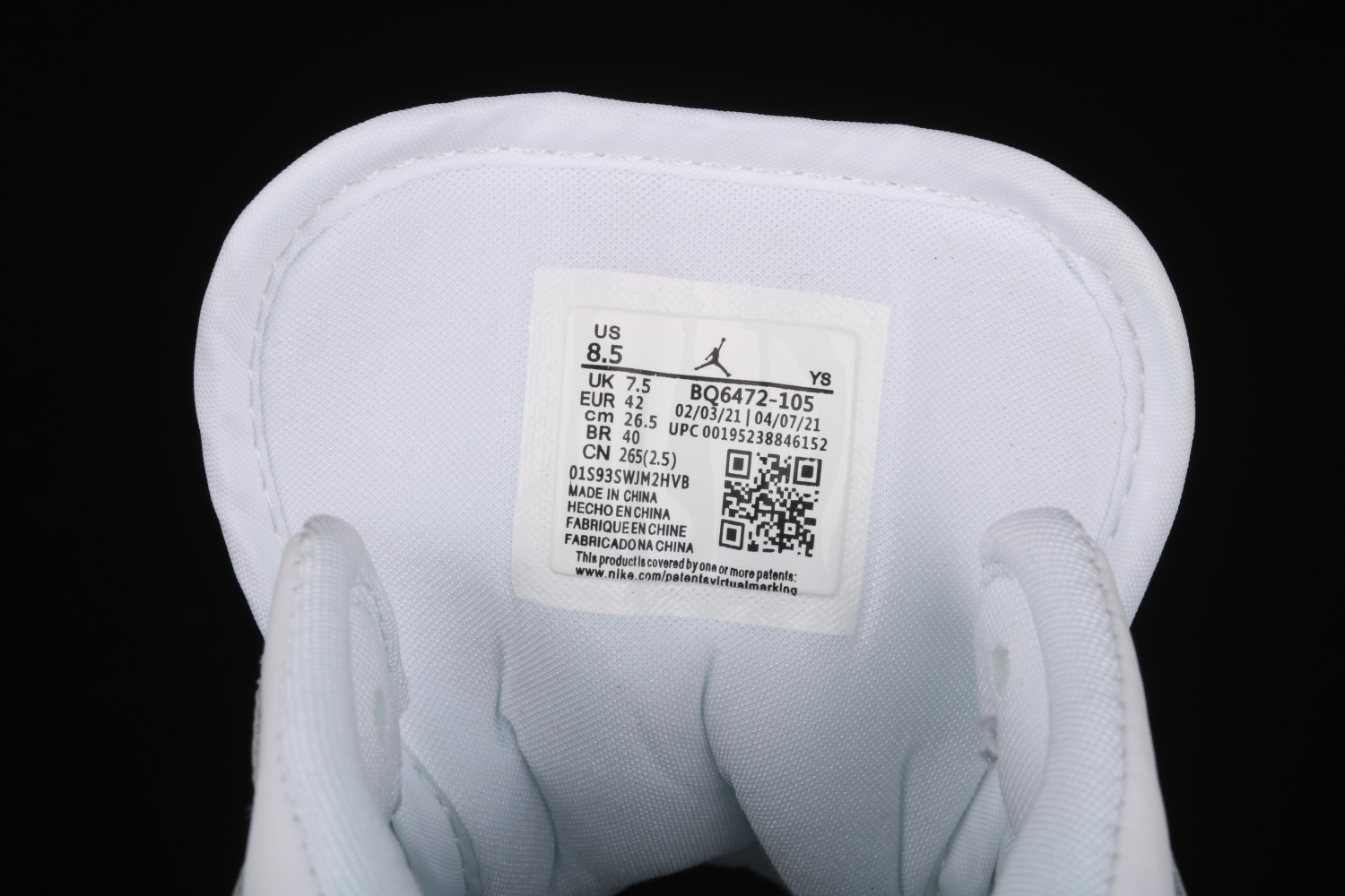 Jordan 1 Mid Wolf Grey Aluminum (W)  BQ6472-105