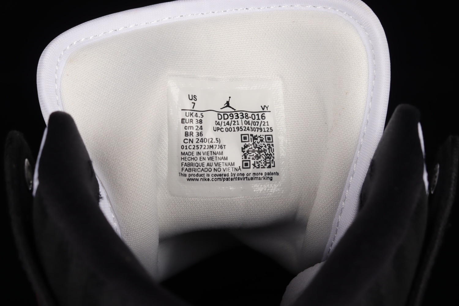 Jordan 1 Mid SE Utility Canvas White Black Gym Red (W) DD9338-016