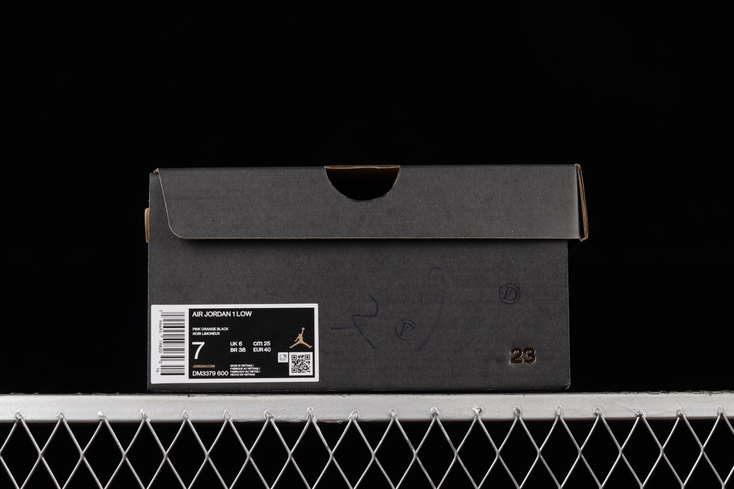 Jordan 1 Low Orange Black (W) DM3379-600