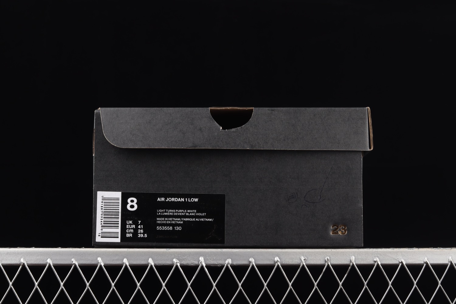 Jordan 1 Low Triple White Tumbled Leather 553558-130