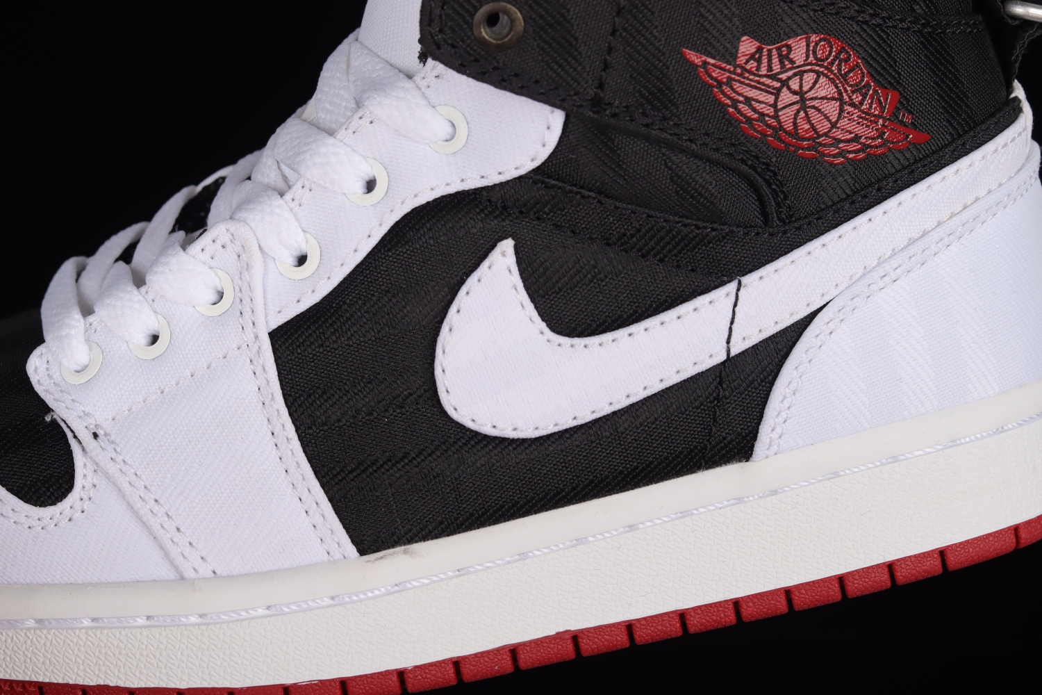 Jordan 1 Mid SE Utility Canvas White Black Gym Red (W) DD9338-016