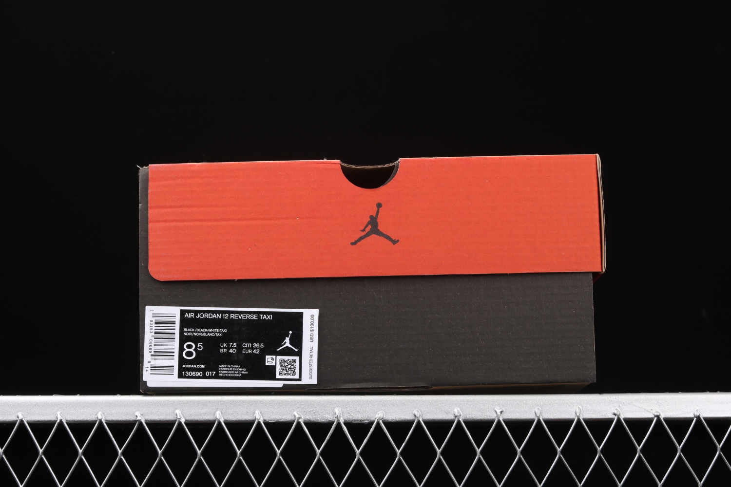 Jordan 12 Retro Reverse Taxi 130690-017