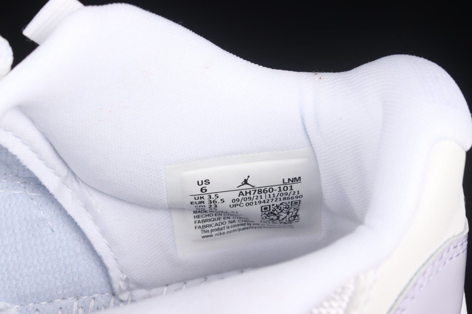 Jordan 11 Retro Low Pure Violet (W) AH7860-101