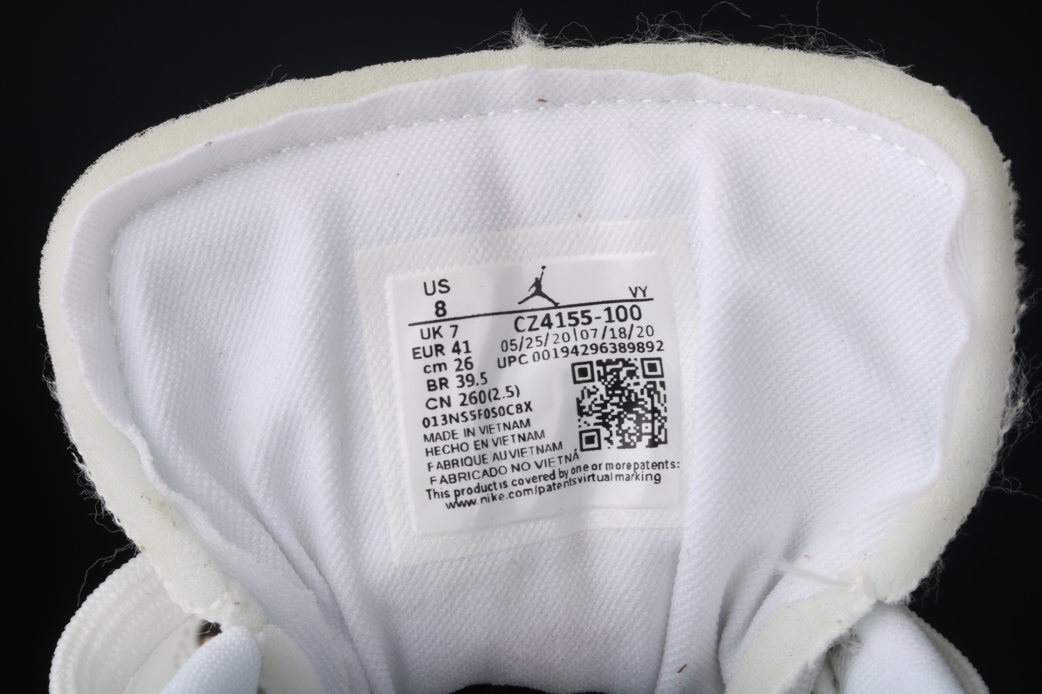 Jordan 1 Low Quai54 (2020) CZ4155-100