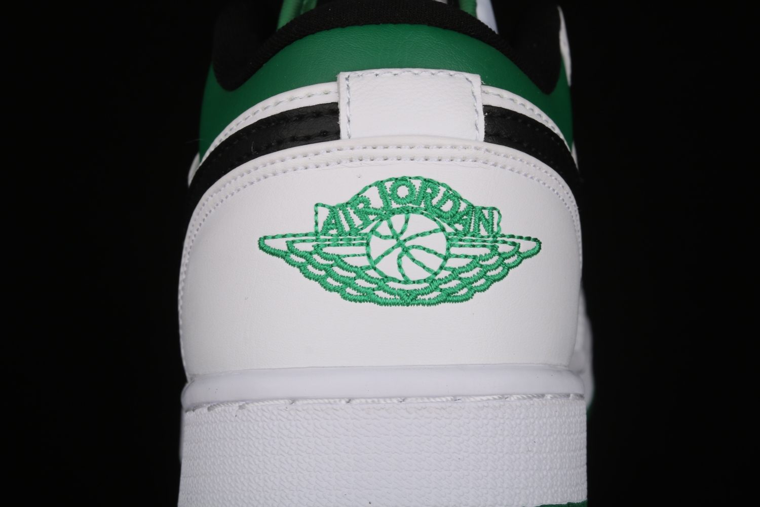 Jordan 1 Low White Lucky Green Black 553558-129