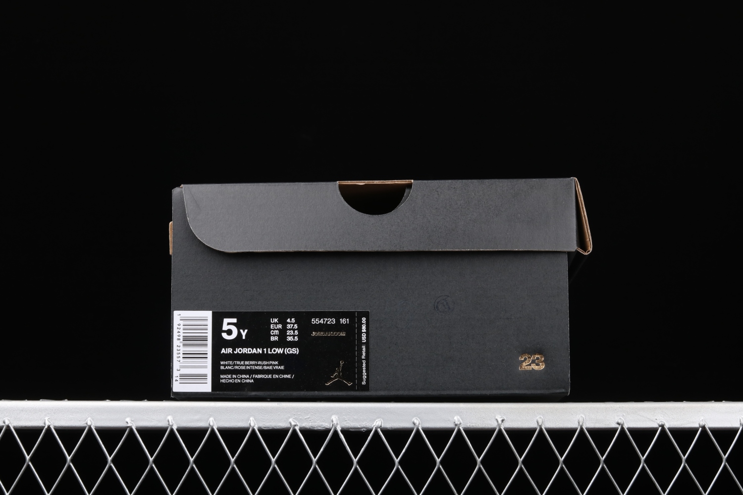 Jordan 1 Low White True Berry (GS) 554723-161