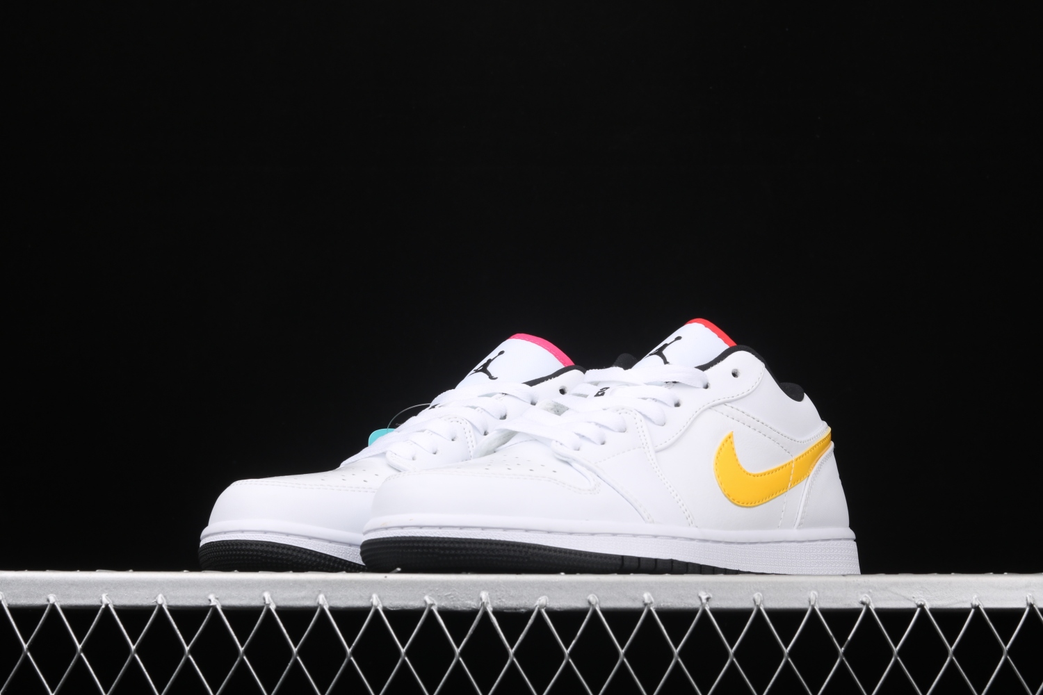 Jordan 1 Low White Multi-Color CW7009-100