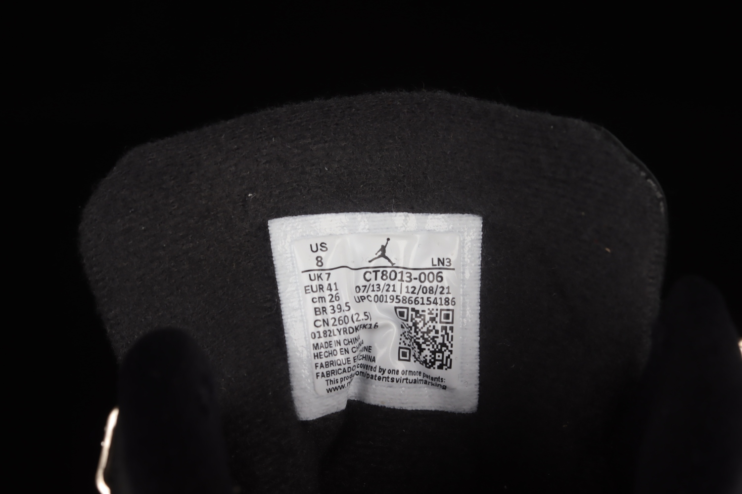 Jordan 12 Retro Playoffs (2022) CT8013-006