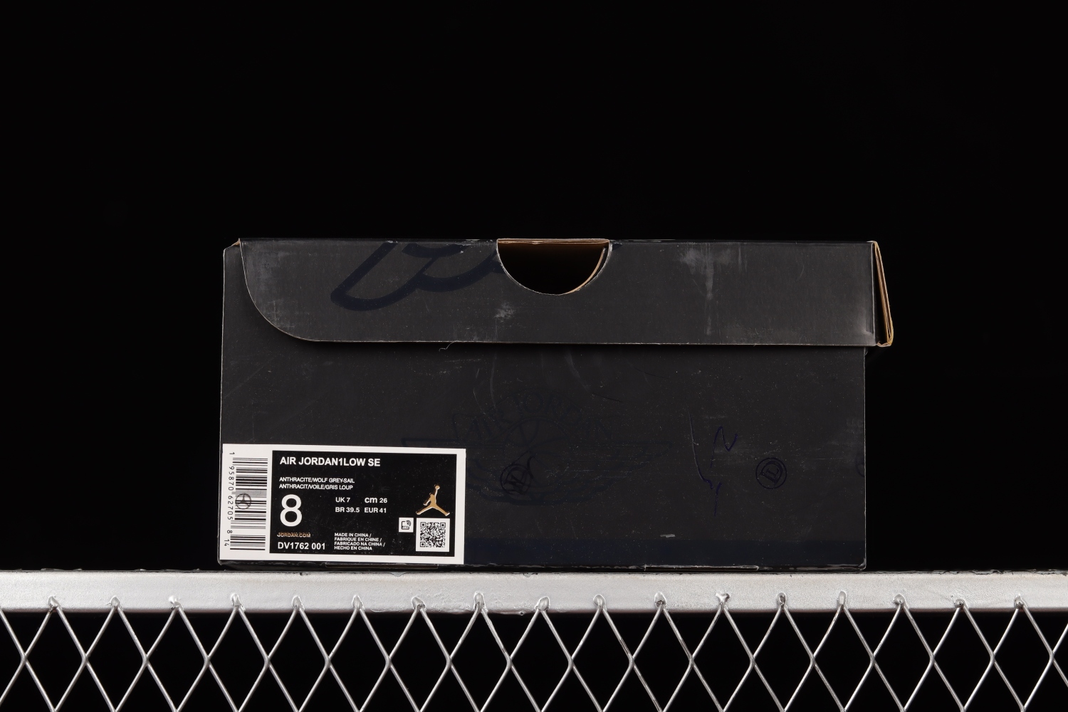 Jordan 1 Low Beaded Swoosh DV1762-001